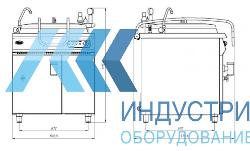 Котел пищеварочный Гриль Мастер Ф3КпЭ - продажа, доставка, сервис, фото № 20587
