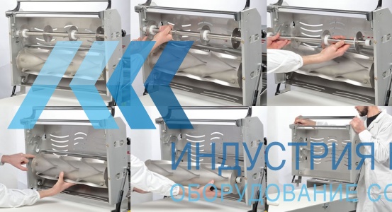 Тестораскаточная машина Flamic SF600VDX1600 PST - продажа, доставка, сервис, фото № 22216