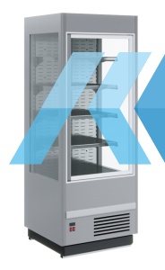 Витрина пристенная Полюс ВХСп-1,0 INOX Carboma Cube FС 20-07 VM 1,0-2 0430 - продажа, доставка, сервис, фото № 21645