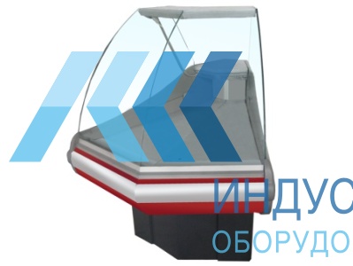 Витрина угловая Enteco Вилия УВ 45 ВС с боковинами  - продажа, доставка, сервис, фото № 22495