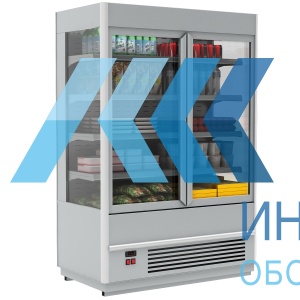 Витрина холодильная пристенная Полюс FС 20-07 VV 0,7-1 (распашные двери) - продажа, доставка, сервис, фото № 21717