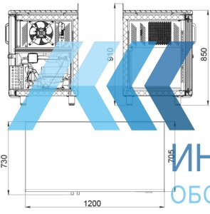 Холодильный стол Polair TD2GN-G - продажа, доставка, сервис, фото № 28425