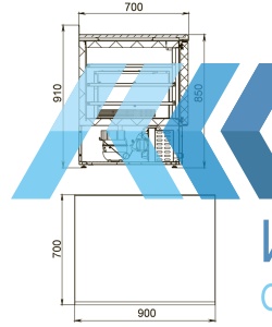 Холодильный стол Polair TDi2GN-G - продажа, доставка, сервис, фото № 28432