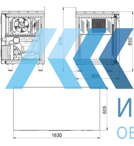 Холодильный стол Polair TM3GN-SC - продажа, доставка, сервис, фото № 28457
