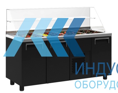Холодильный стол для салатов (саладетта) Полюс SL 3GNG (T70 M3sal-1-G X7 9006)  - продажа, доставка, сервис, фото № 21867