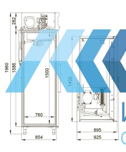 Шкаф холодильный Polair CM114-G - продажа, доставка, сервис, фото № 11329